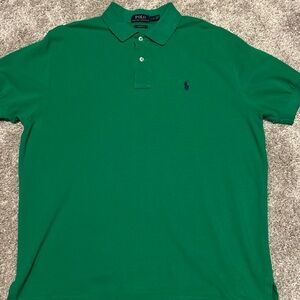 Polo by Ralph Lauren Men's Polo Shirt in Rich Green